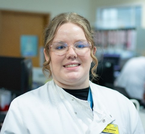 Photograph of Allana Dickson, Biomedical Scientist