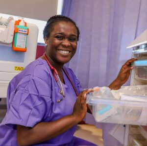 Photograph of Doreen Hambe Manu, Lead Midwife for Equality, Diversity, Inclusion and Patient Experience